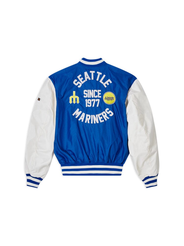 SEATTLE MARINERS X ALPHA X NEW ERA L-2B BOMBER JACKET OUTERWEAR Alpha Industries 