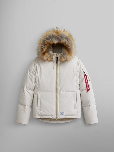 SHORT PARKA W OUTERWEAR Alpha Industries LIMESTONE XS 