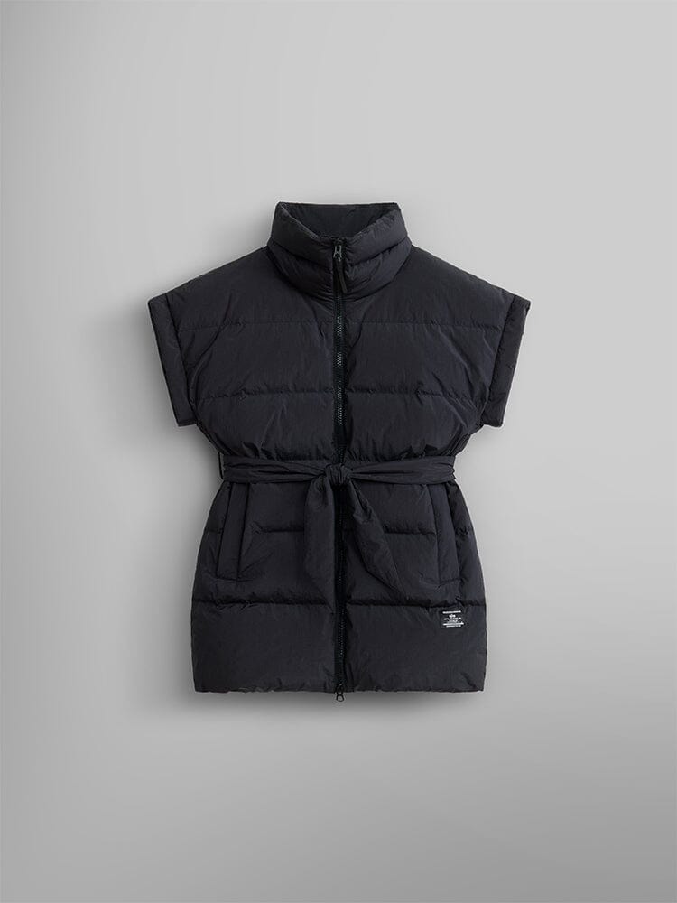 SIERRA BELTED VEST W OUTERWEAR Alpha Industries BLACK L 