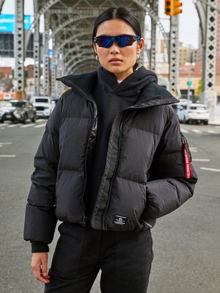 SIERRA SHORT PUFFER W OUTERWEAR Alpha Industries 