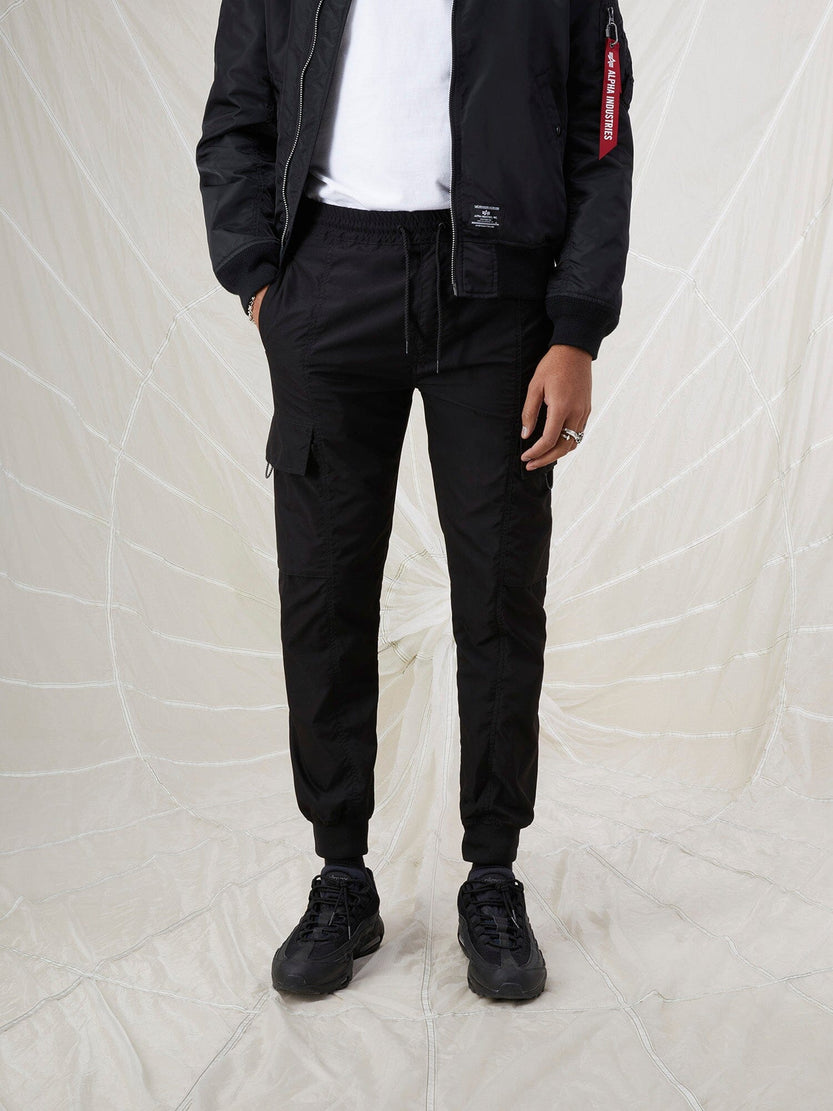 SLIM JOGGER BOTTOM Alpha Industries BLACK L 