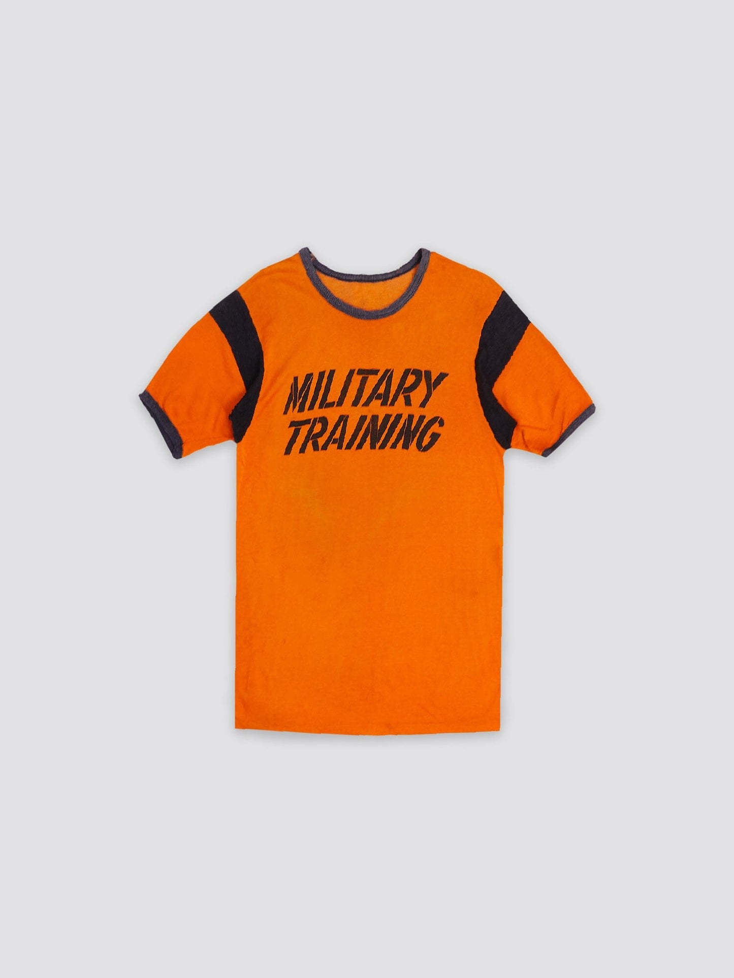US ARMY 1960S RAYON TRAINING JERSEY RESUPPLY Alpha Industries ORANGE M 