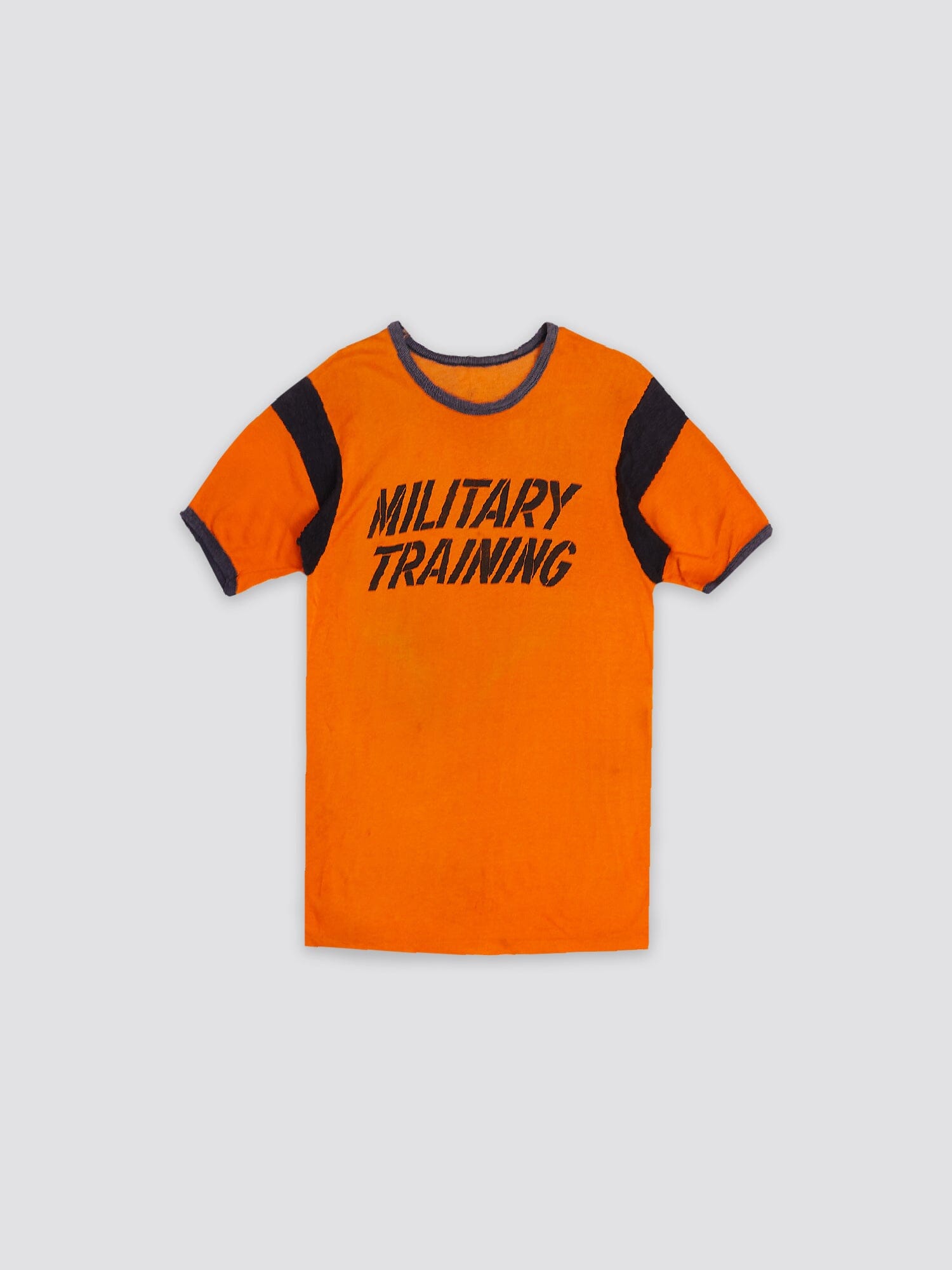 US ARMY 1960S RAYON TRAINING JERSEY RESUPPLY Alpha Industries ORANGE M 