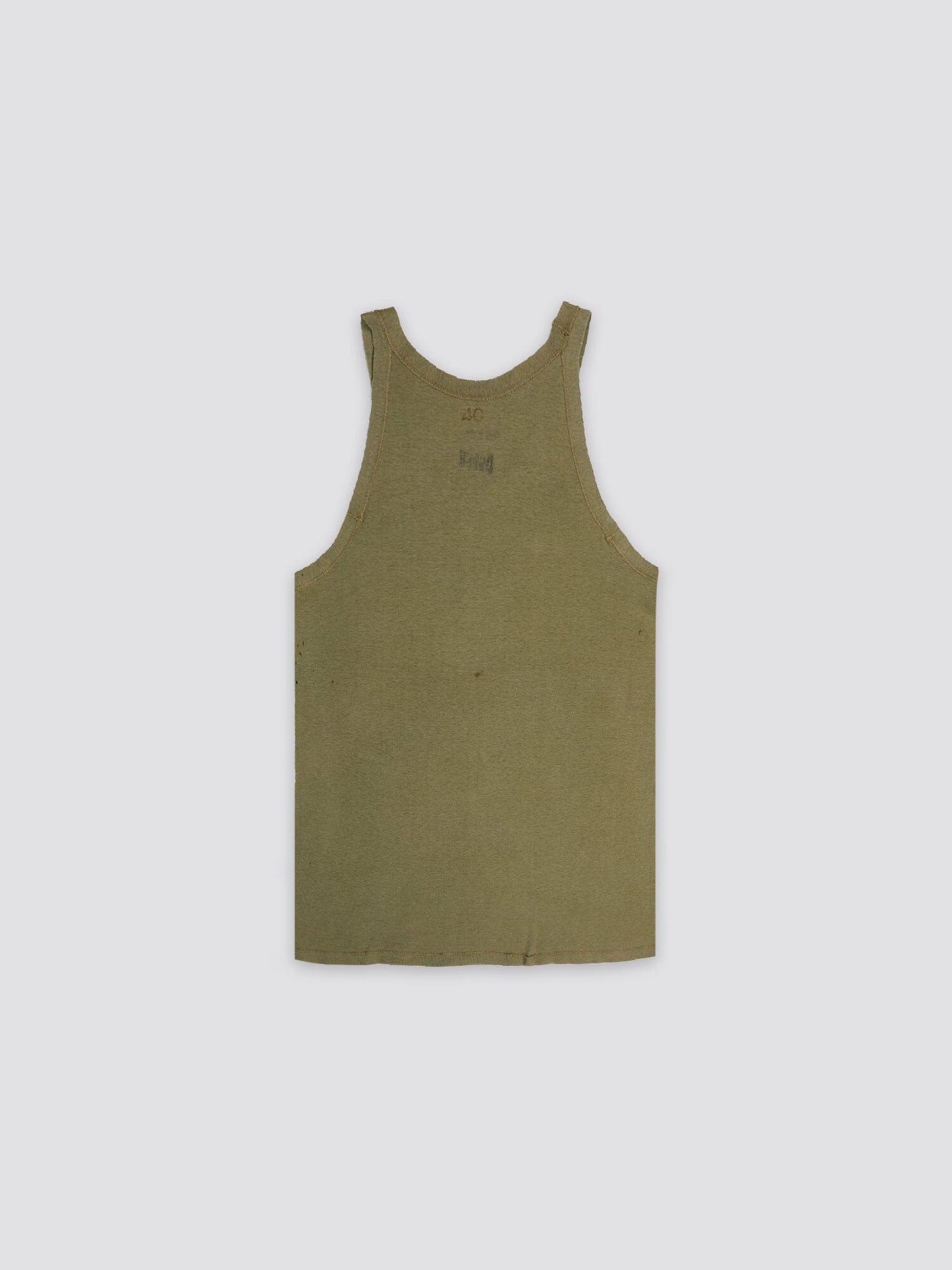 US ARMY TANK TOP WITH STENCIL RESUPPLY Alpha Industries 