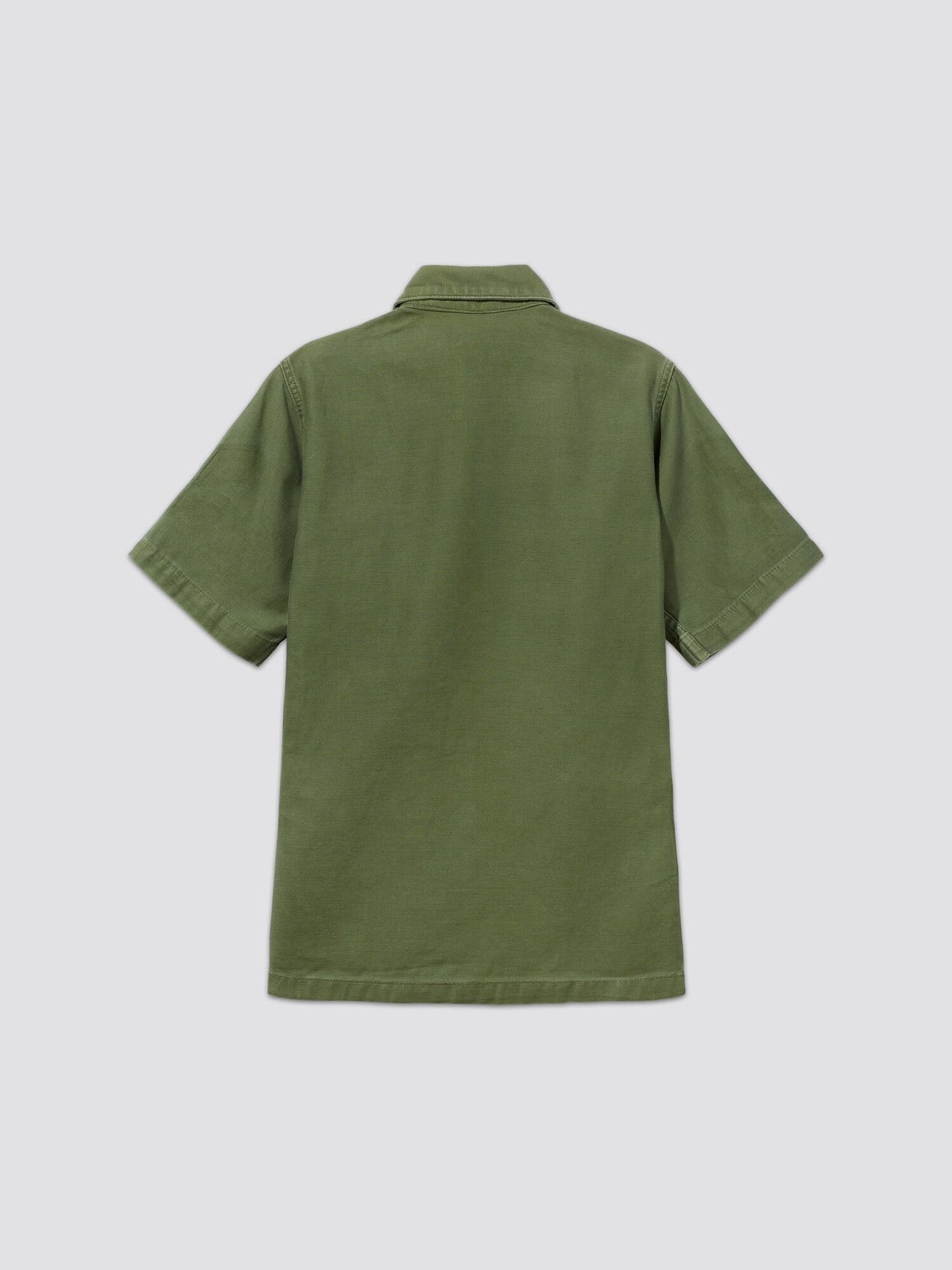 VINTAGE 70s UTILITY SHORT SLEEVE SHIRT RESUPPLY Alpha Industries, Inc. 