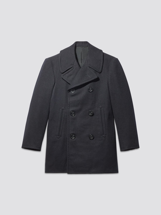 VINTAGE 74 USN PEA COAT OUTERWEAR Alpha Industries, Inc. NAVY 32 