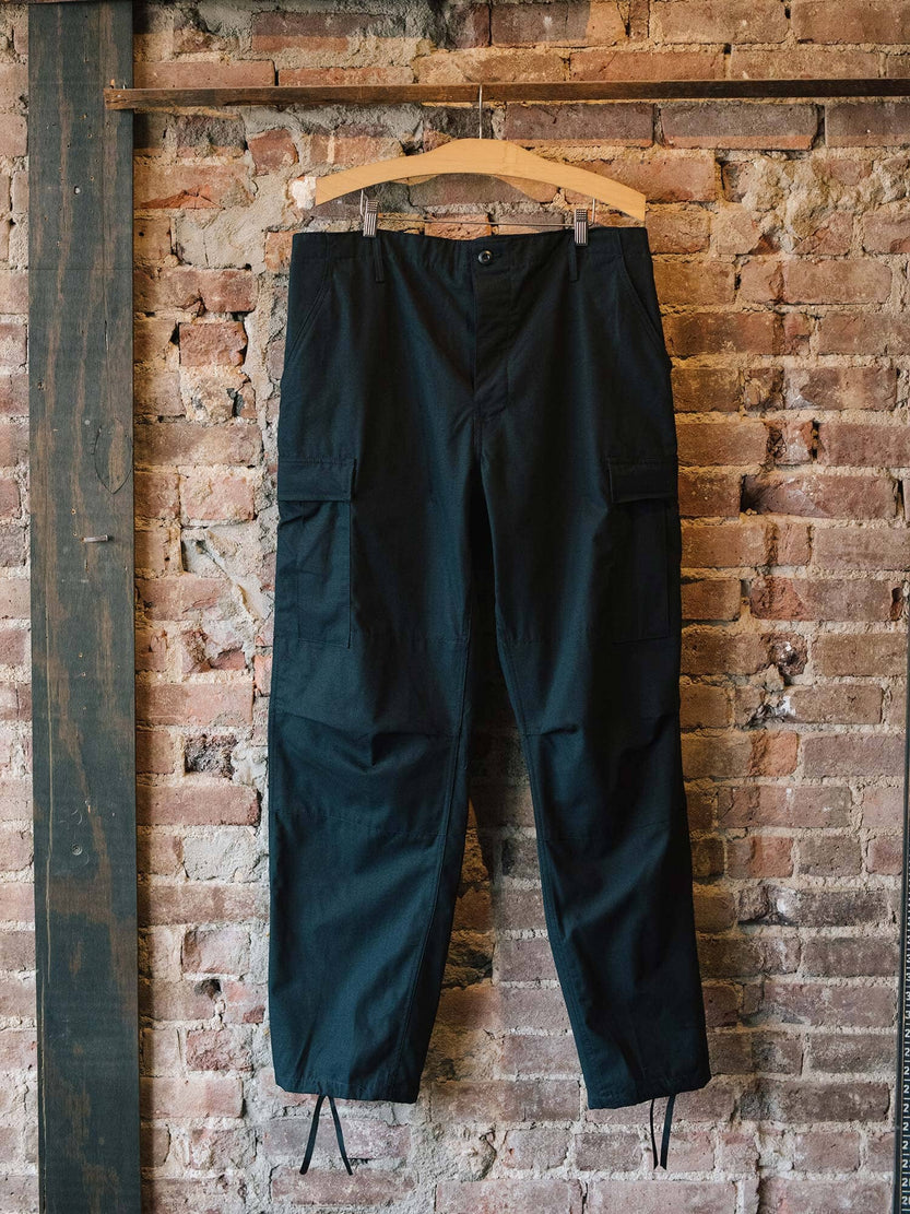 VINTAGE TACTICAL COTTON RIPSTOP BDU PANTS RESUPPLY Alpha Industries, Inc. BLACK LR 