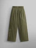 WIDE LEG PANT W BOTTOM Alpha Industries OG-107 GREEN 2/4 